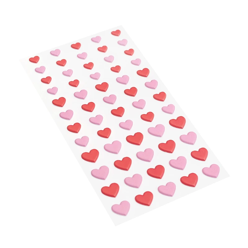 Red & Pink Heart Puffy Stickers by Recollections™