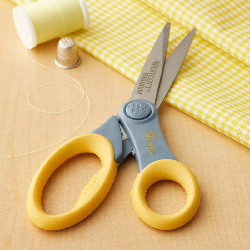 Westcott® 8" Hard Handle Anti-Microbial Scissors