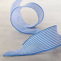 2.5" x 3yd. Wired Seersucker Ribbon by Celebrate It™ Classic