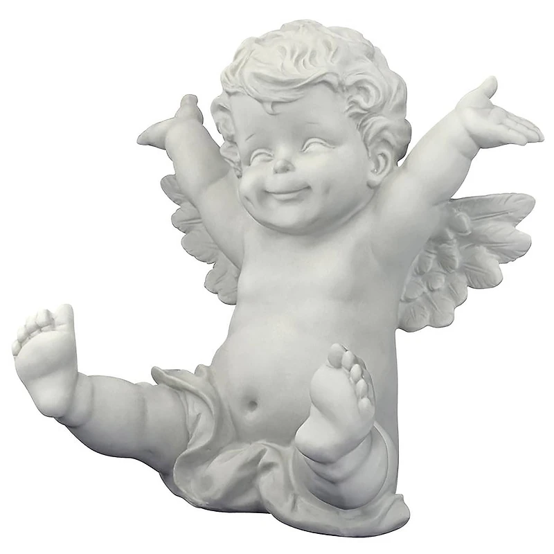 Design Toscano 11.5" Topsy, The Tumbling Cherub Statue