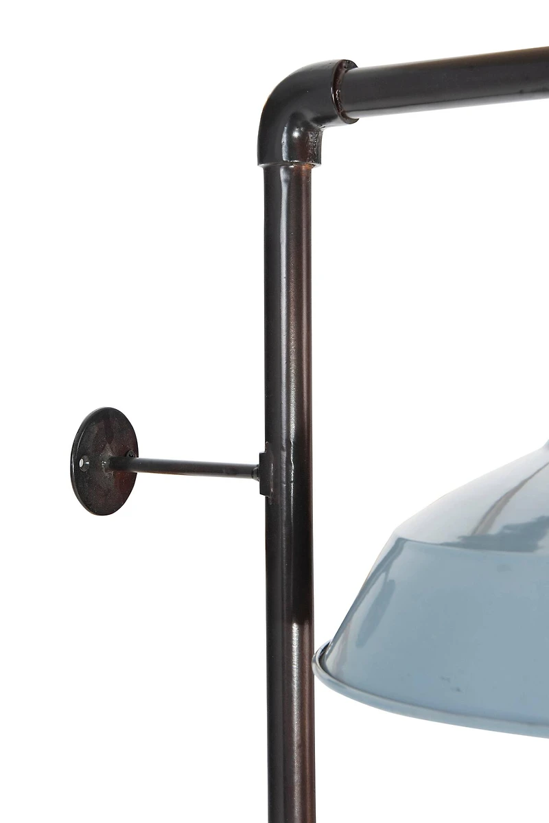 Hello Honey® 33" Metal Wall Sconce with Round Shade