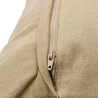 Hello Honey® 20'' Brown Square Boucle Cotton Pillow Cover