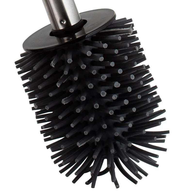 Bath Bliss Toilet Brush & Holder In Stainless Steel