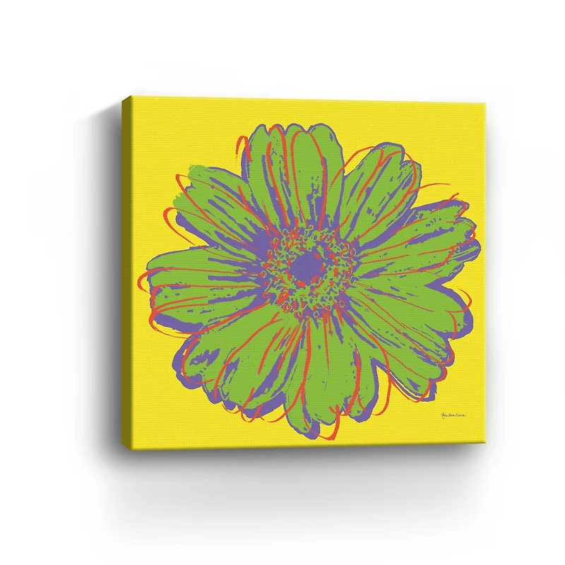 Flower Pop Art V Canvas Giclee