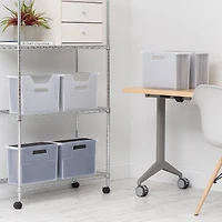 IRIS® Medium Open Top Plastic File Box