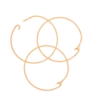 Gold Bangles, 3ct. by Bead Landing™