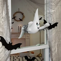 12" Ghoulish Ghost 3D Halloween Window Decoration