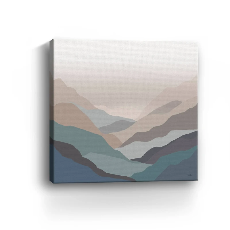 Mountain Valley Canvas Giclee
