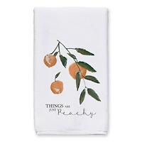 Just Peachy 16" x 25" Tea Towel - Set of 2