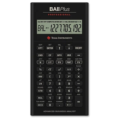 BA II Plus Professional Financial Calculator