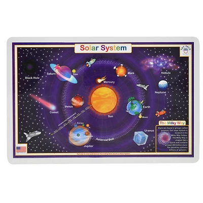 Tot Talk Solar System Placemat