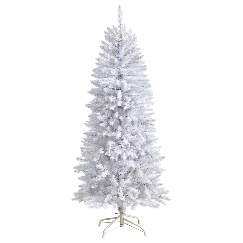 5ft. Unlit Slim White Artificial Christmas Tree