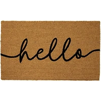 Natural Hello Doormat
