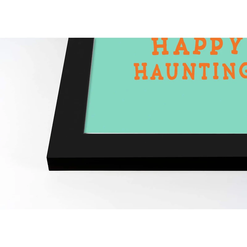 Haunting Vamp Black Framed Print Wall Art