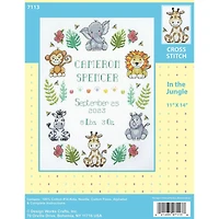 Design Works™ In the Jungle Counted Cross Stitch Kit