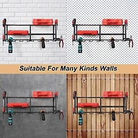 NEX™ 27" Black Wire Power Tool Wall Organizer