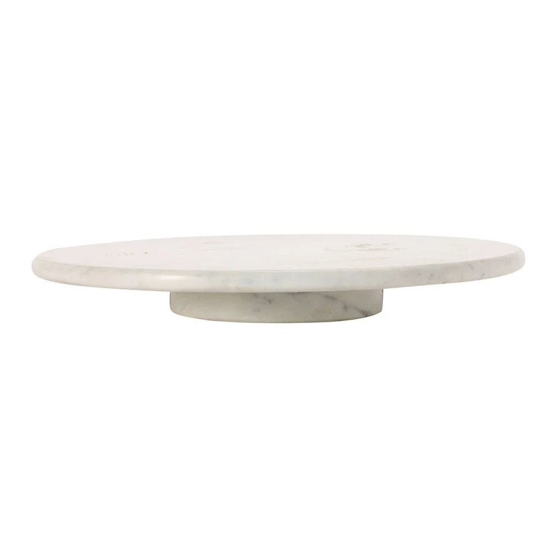 Hello Honey® 14" White Marble Lazy Susan