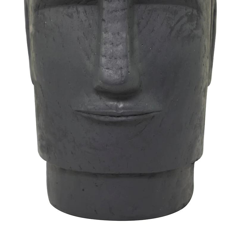 The Novogratz Grey Contemporary Planter, 13" x 14" x 18"