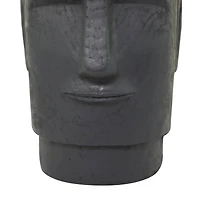 The Novogratz Grey Contemporary Planter, 13" x 14" x 18"