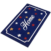 Blue Patriotic Doormat