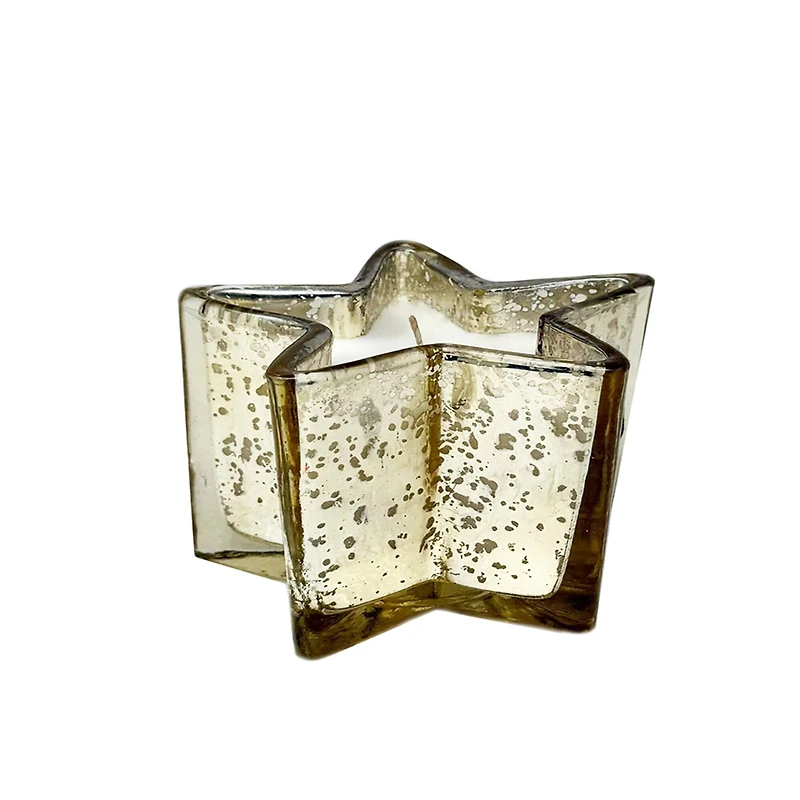 6oz. Frosted Berries Scented Glass Star Candle by Ashland®