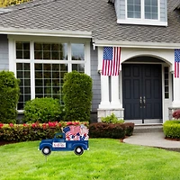 Glitzhome® 24" Metal American Truck Yard Stake