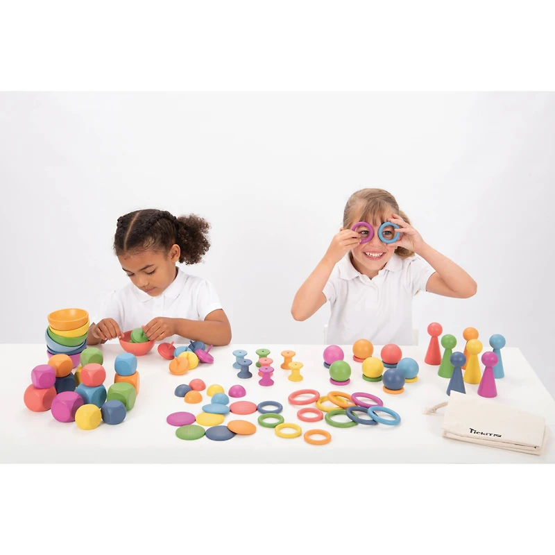 TickiT® Rainbow Wooden Super Set