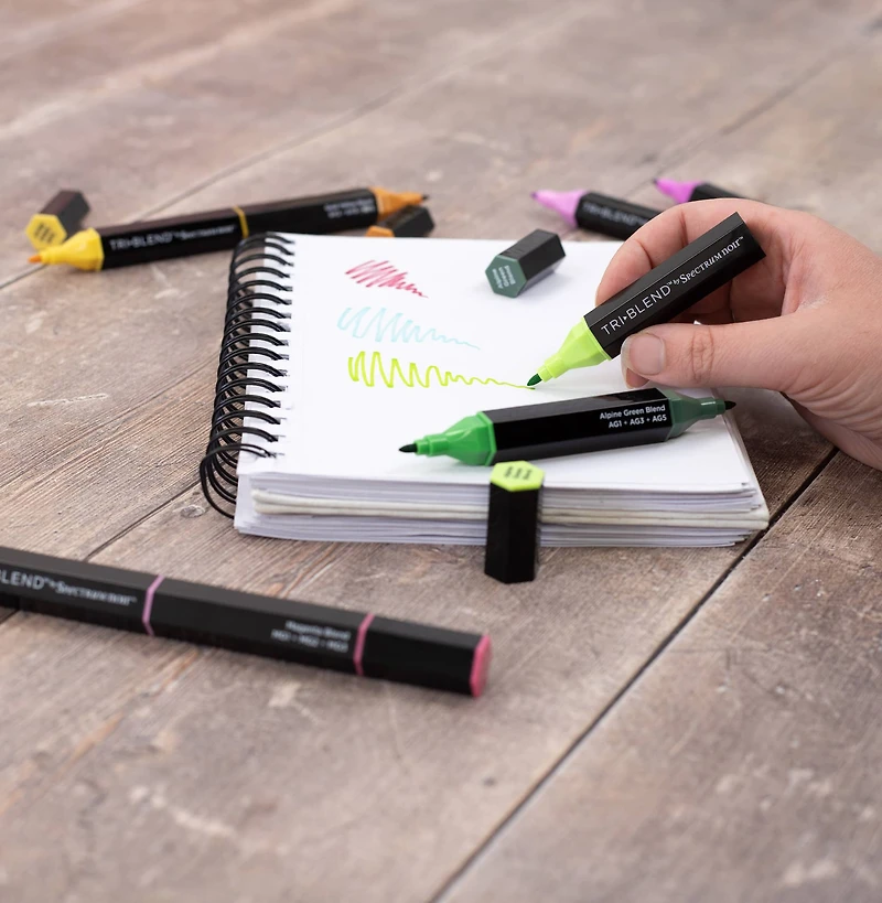 Spectrum Noir™ TriBlend™ Exotic Blends Brush Marker Set