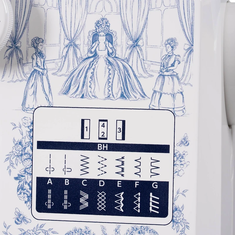 Janome Bridgerton Collection Easy-to-Use 15-Stitch Sewing Machine