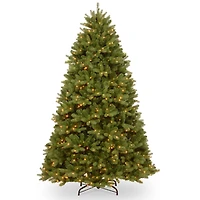6ft. Pre-Lit Newberry® Spruce Artificial Christmas Tree, Clear Lights