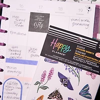 The Classic Happy Planner® Butterfly Botanics Sticker Book