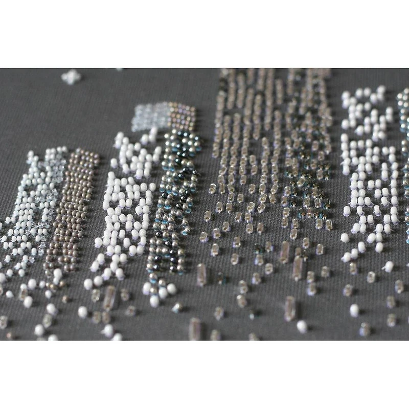 Abris Art Glitter of the Night Lights Deco Scenes Bead Embroidery Kit