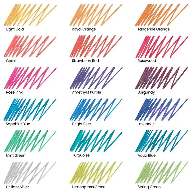 Arteza® 1mm Iridescent Super Glitter Gel Pens