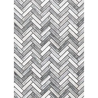 Teacher Created Resources Better Than Paper® Herringbone White Wood Design Bulletin Board Roll, 4ct.