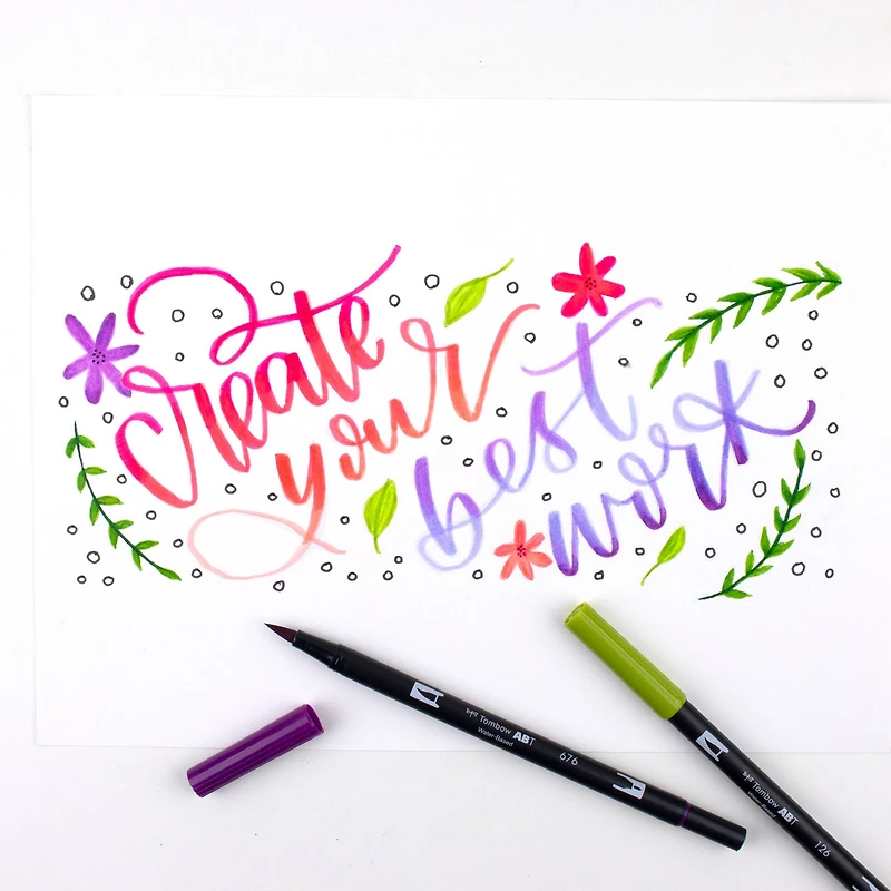 Tombow Lettering Favorites Dual Brush Pens