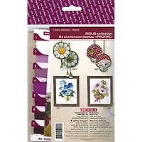 RIOLIS Pansy Pincushion Cross Stitch Kit