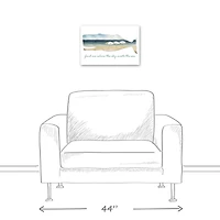 Where The Sea Meets The Sky Canvas Wall Art