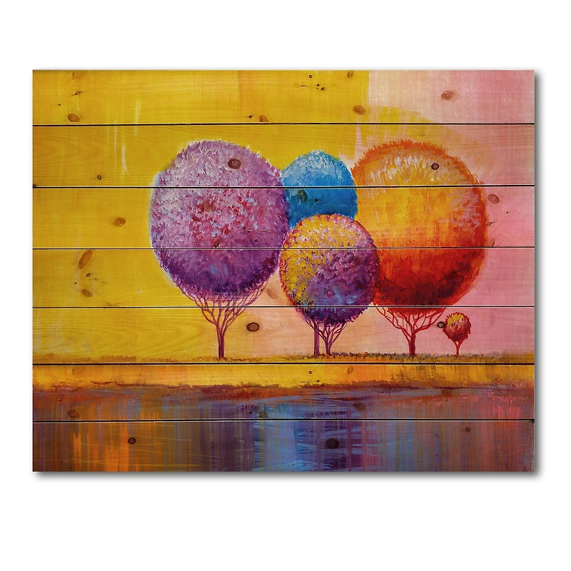 Designart - Autumn Fantasy Trees I