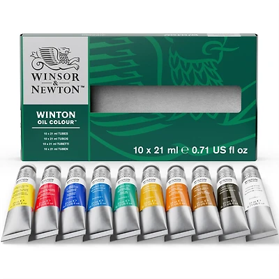 Winsor & Newton™ Winton Oil Colour™ 10 Color Basic Set