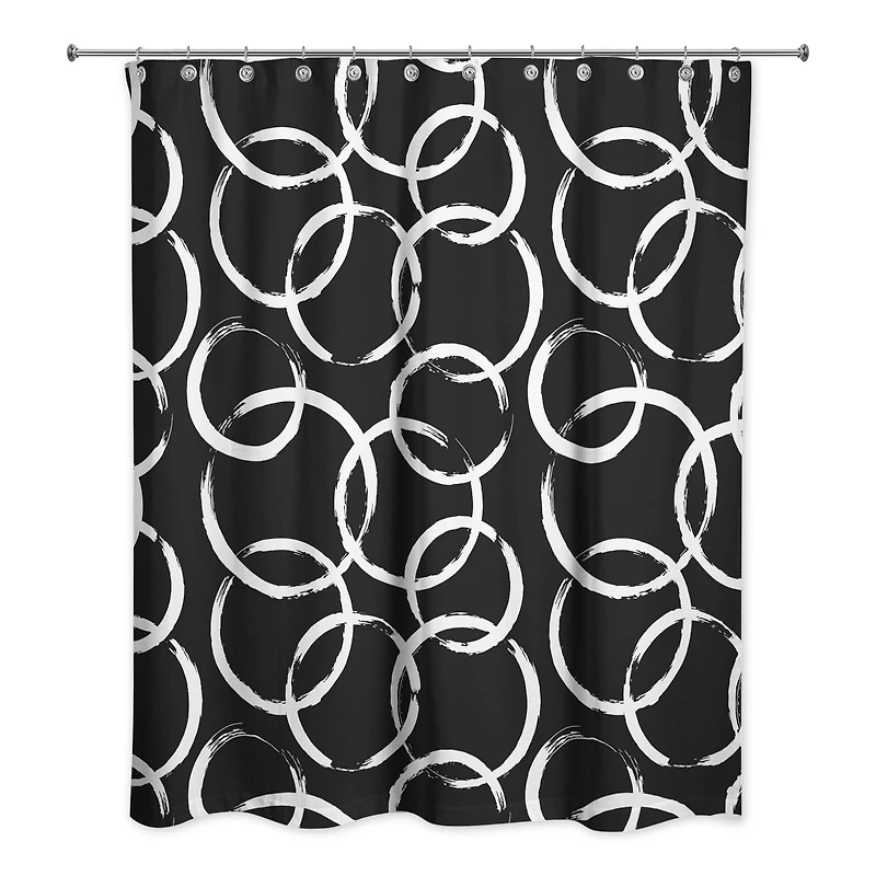 Circles Shower Curtain