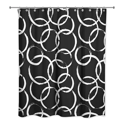 Circles Shower Curtain