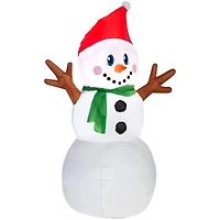 4ft. Airblown® Inflatable Christmas Snowman