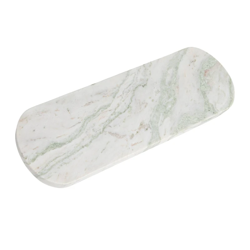 Hello Honey 18" x 6" Green Marble Oval Cheese Board