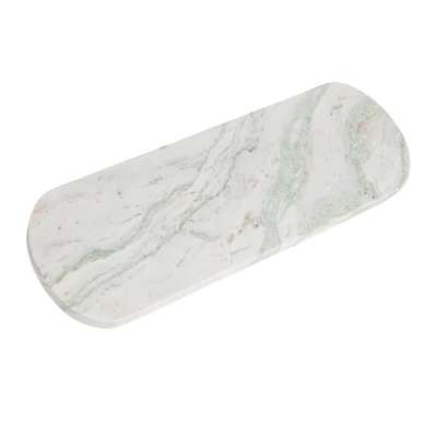 Hello Honey 18" x 6" Green Marble Oval Cheese Board