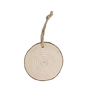 4" Rustic Round DIY Pinewood Ornaments, 5ct. by Ashland®