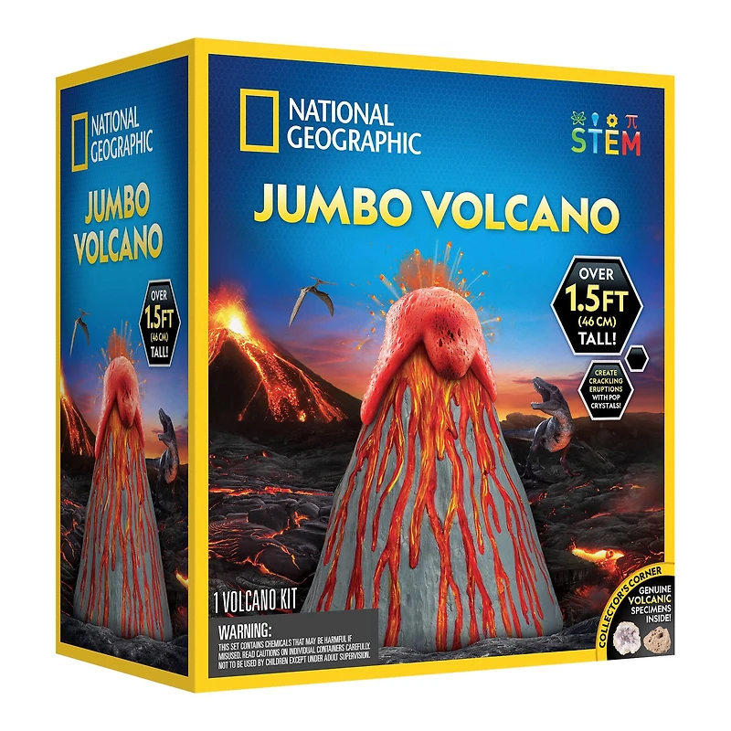 National Geographic™ Jumbo Volcano Kit