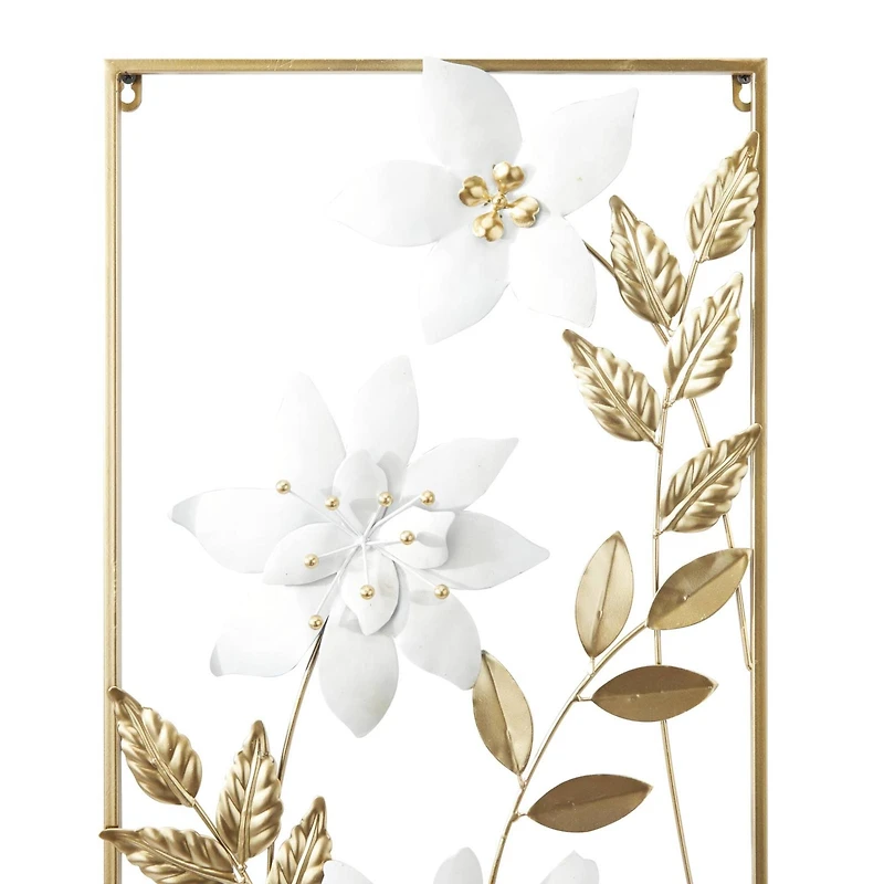 Gold Metal Coastal Wall Décor Set