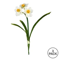 Cream Daffodil Spray, 3ct.