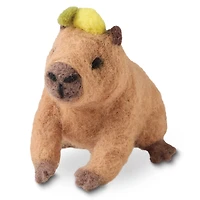 Capybara Felting Kit by Loops & Threads®