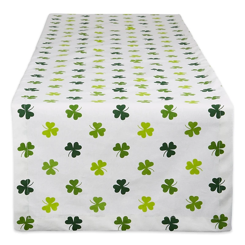 DII® 72" Shamrock Shake Print Table Runner